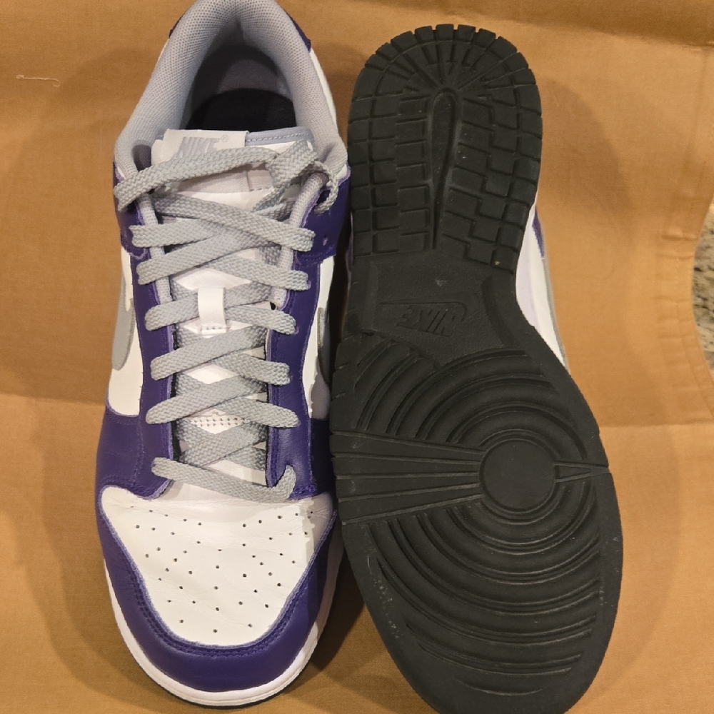 Nike Dunk Low – Purple/White/Grey – Men’s 11.5
